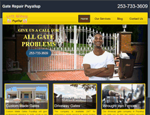 Tablet Screenshot of gatescopuyallup.com